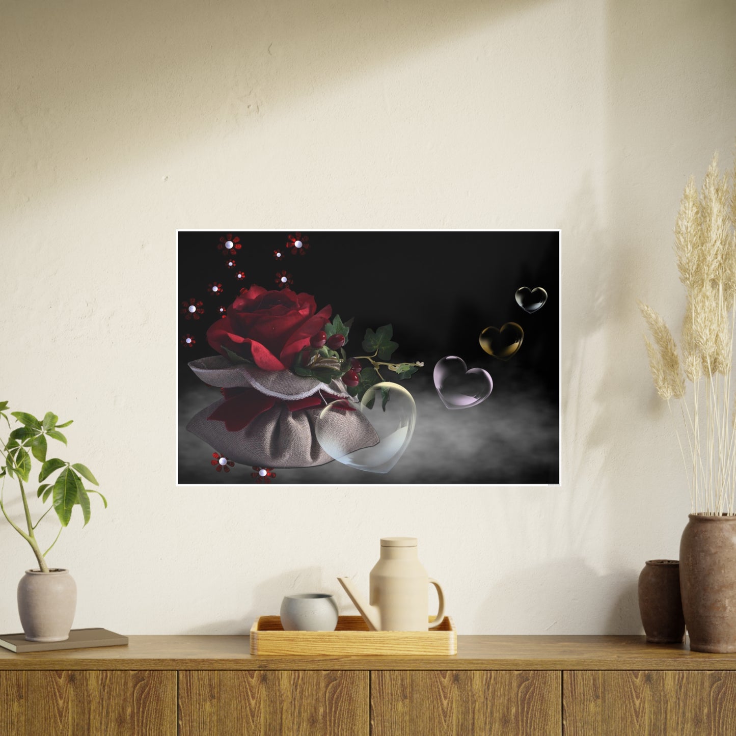 Rose Photo Art Paper Posters