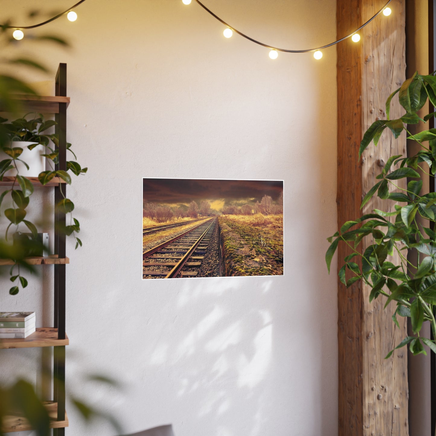 Tracks Photo Art Paper Posters