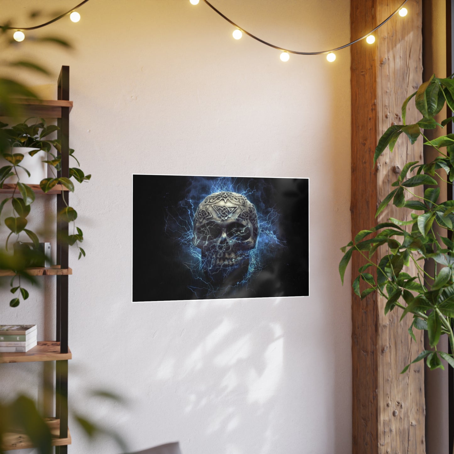 Skull Photo Art Paper Posters
