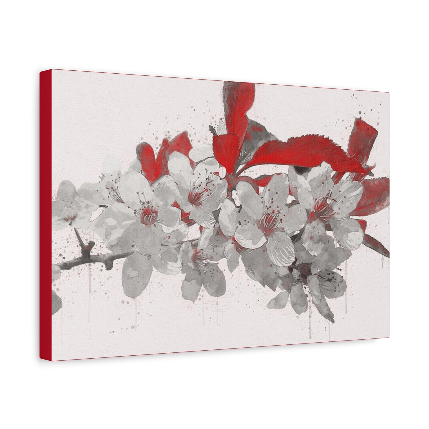 Cherry Blossom Matte Canvas, Stretched, 1.25"