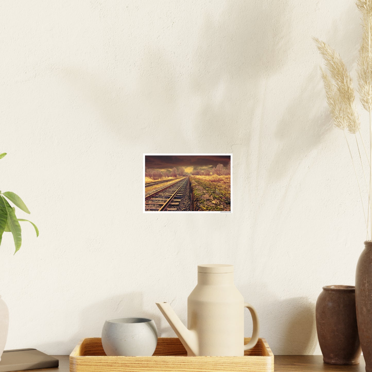 Tracks Photo Art Paper Posters