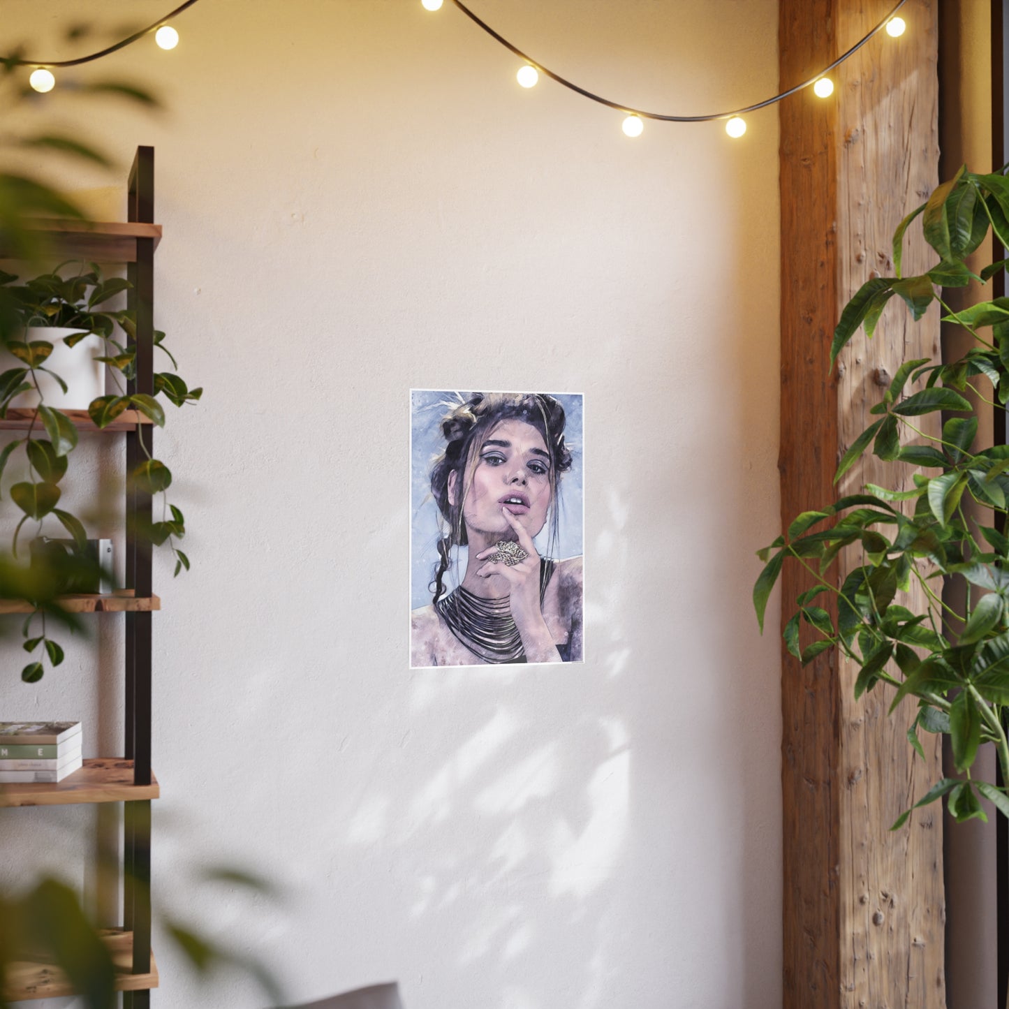 Woman Photo Art Paper Posters