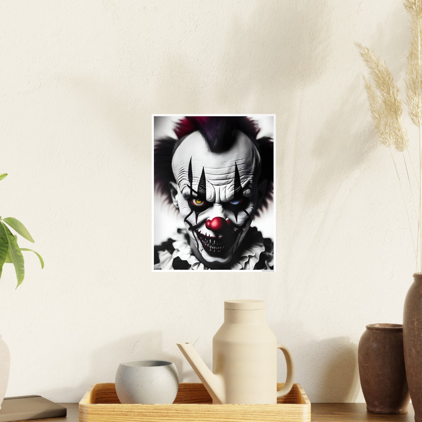 Clown AI Gen Photo Art Paper Posters