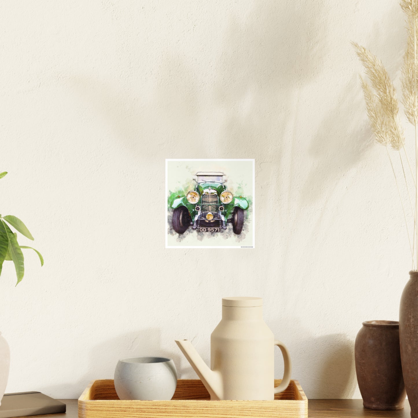 Car Photo Art Paper Posters