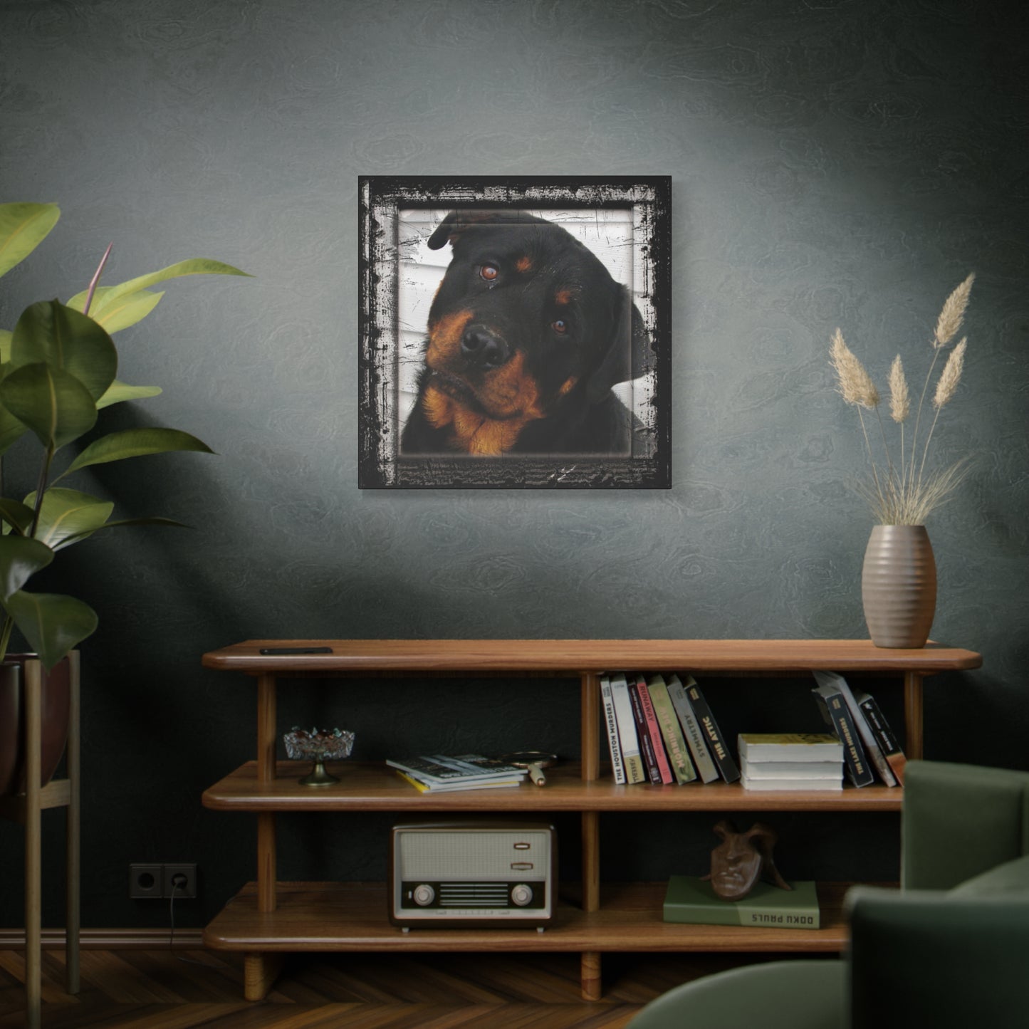 Rotweiller Matte Canvas, Stretched, 1.25"