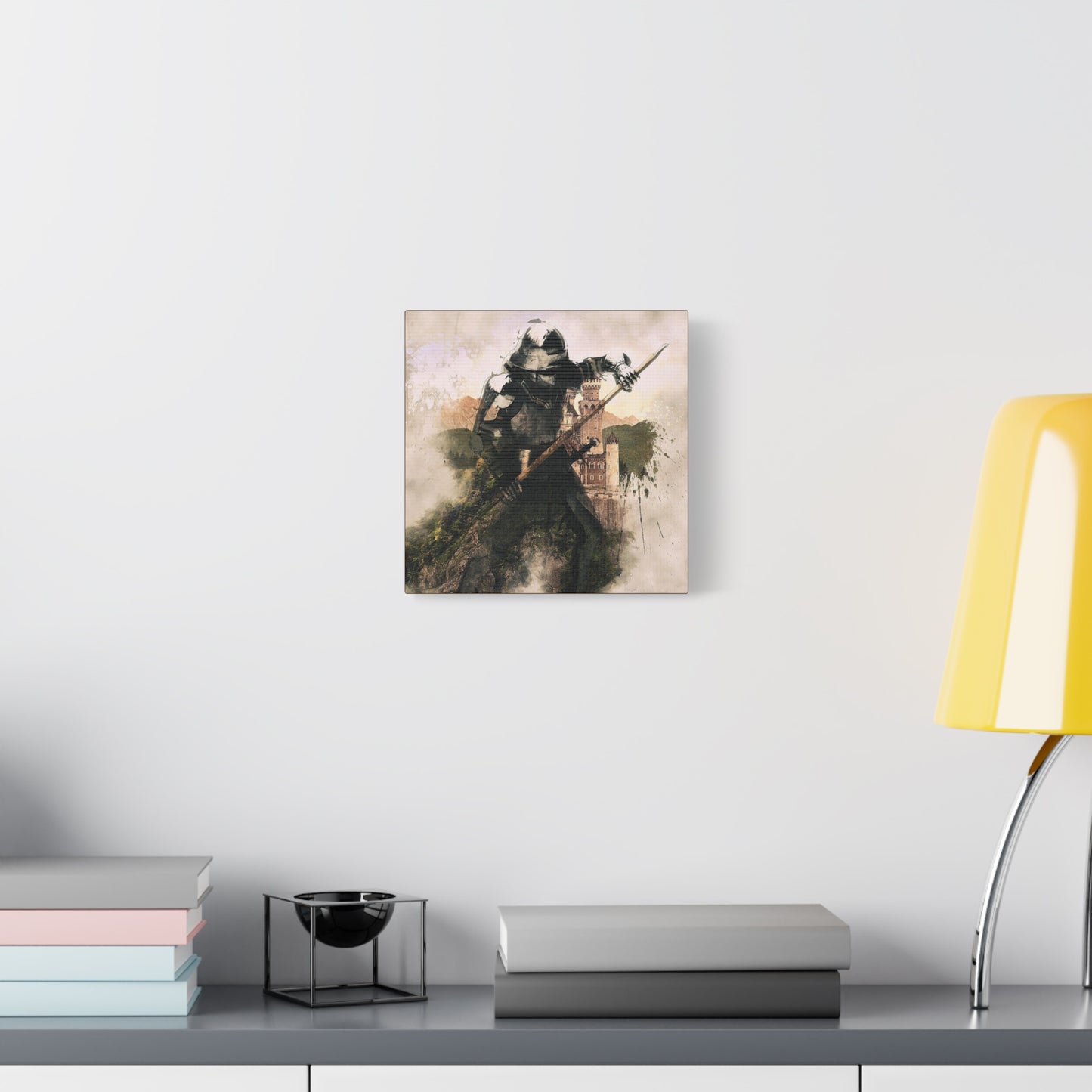 Medieval Knight Matte Canvas, Stretched, 1.25"