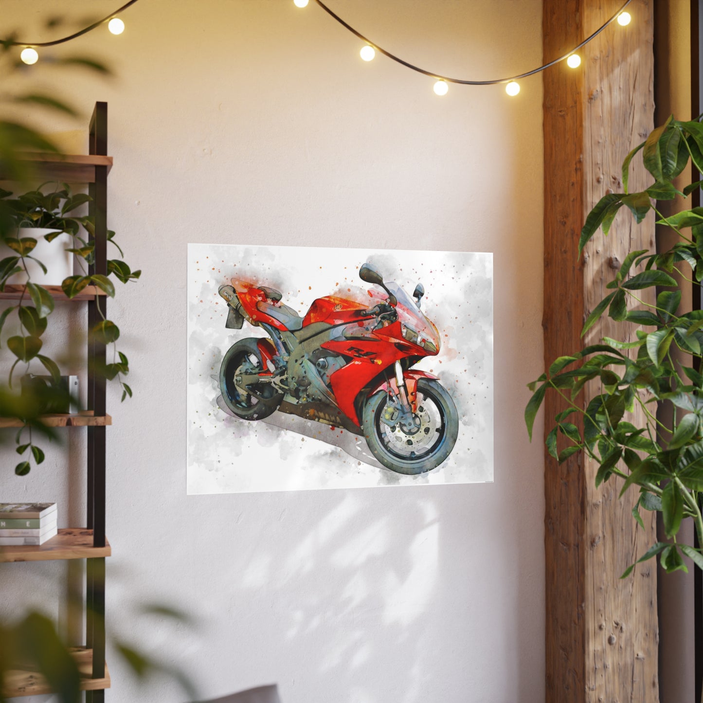Yamaha R1 Photo Art Paper Posters