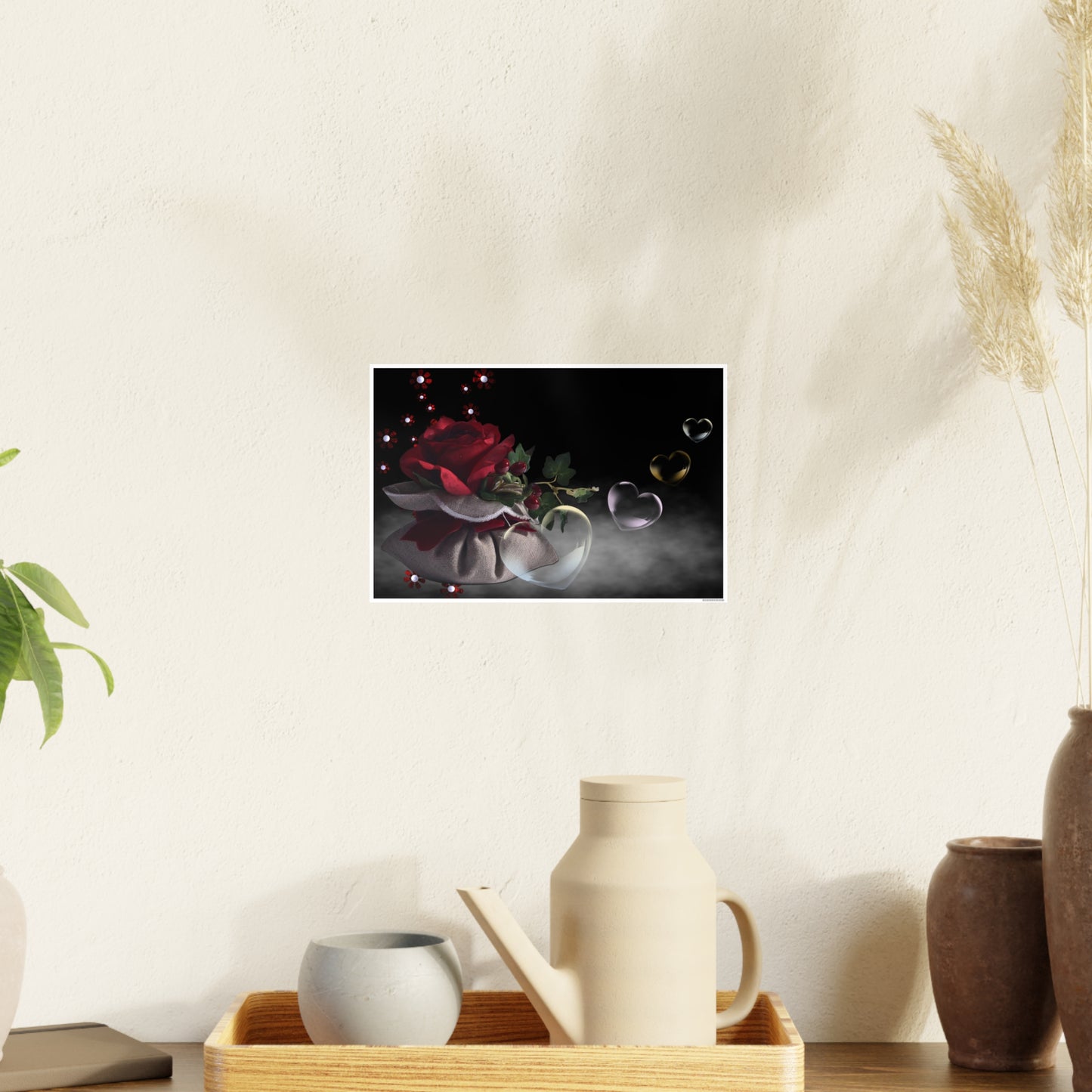 Rose Photo Art Paper Posters