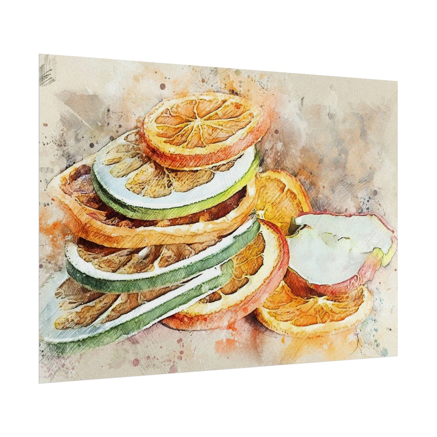 fruits Rolled Posters