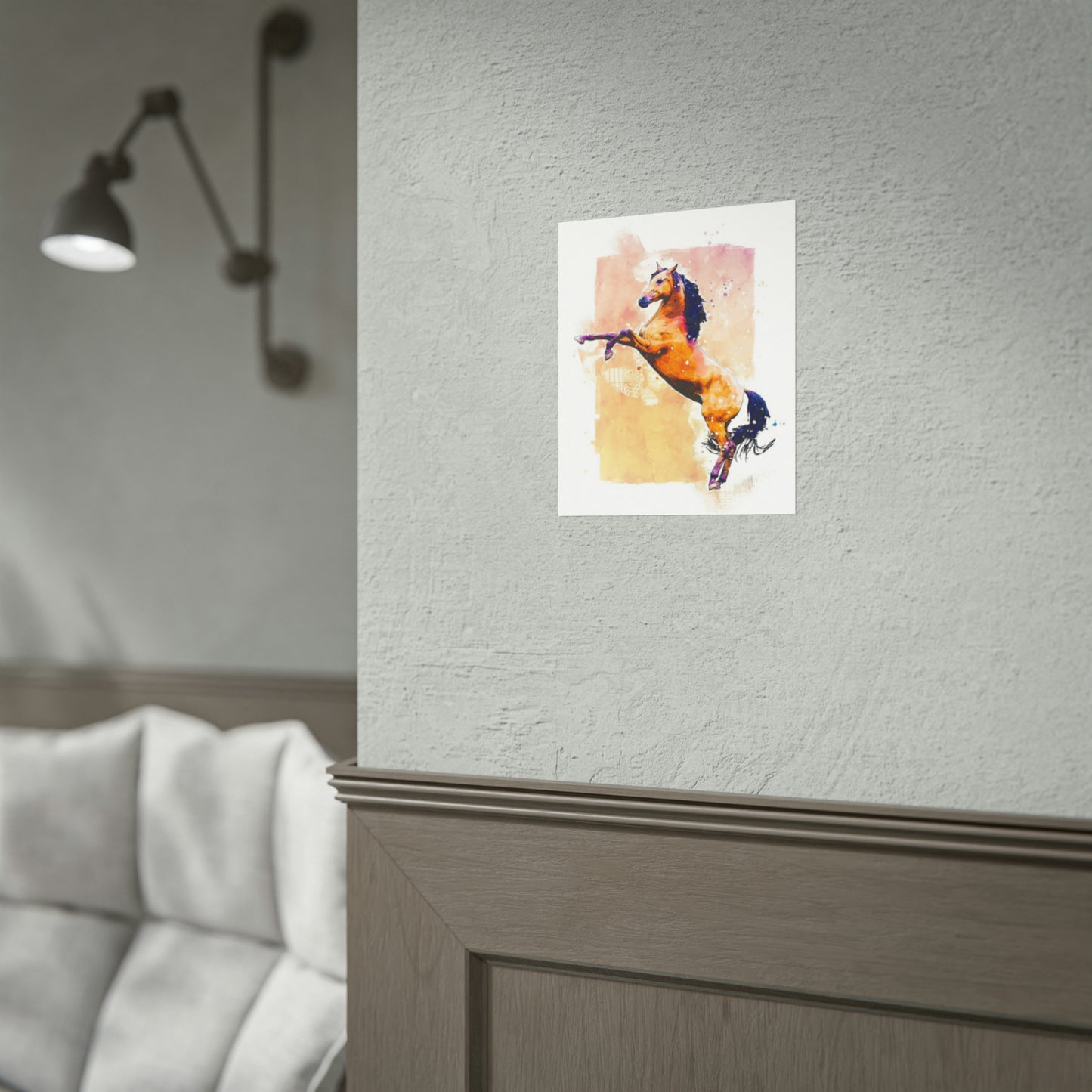 Horse Rolled Posters