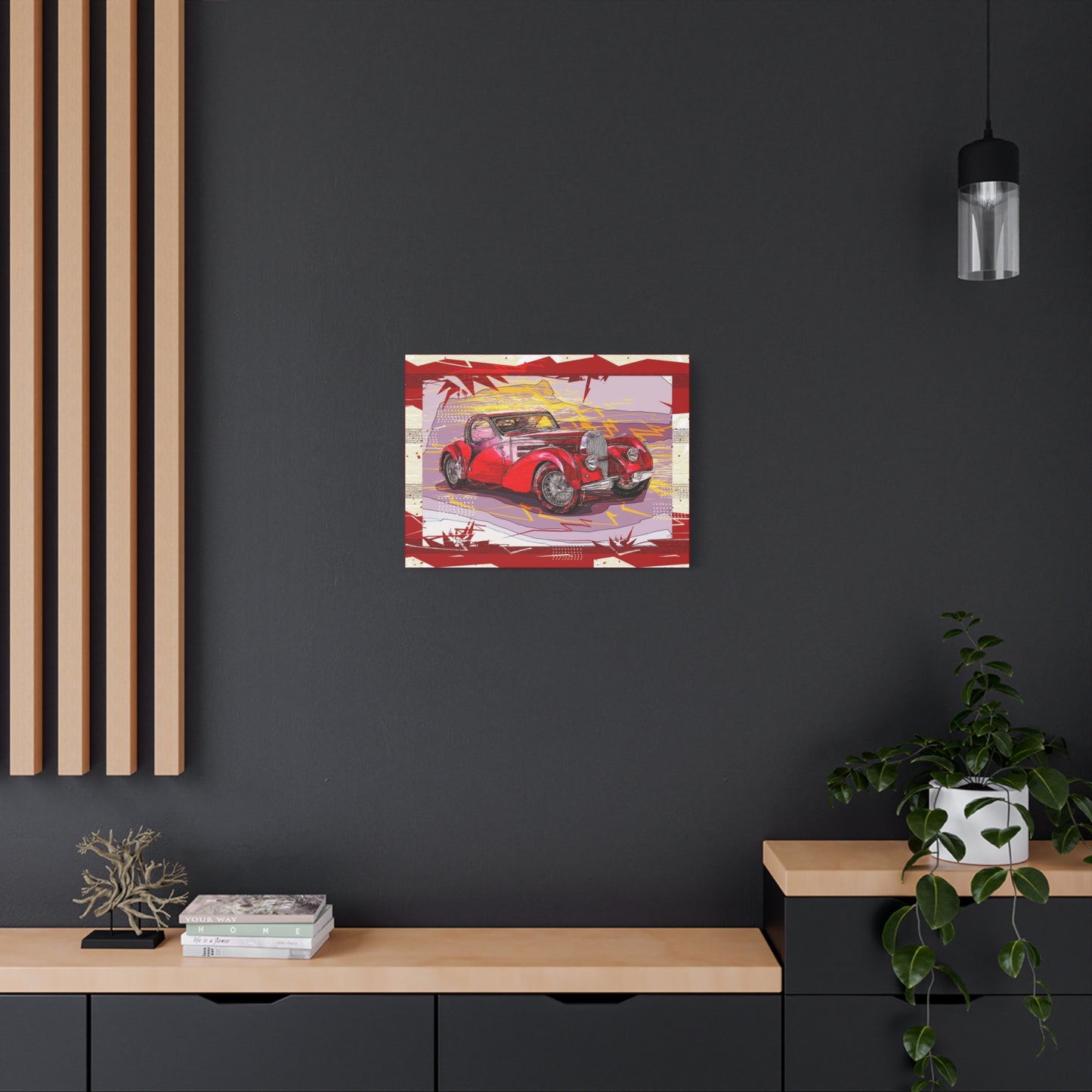 Bugatti Matte Canvas, Stretched, 1.25"