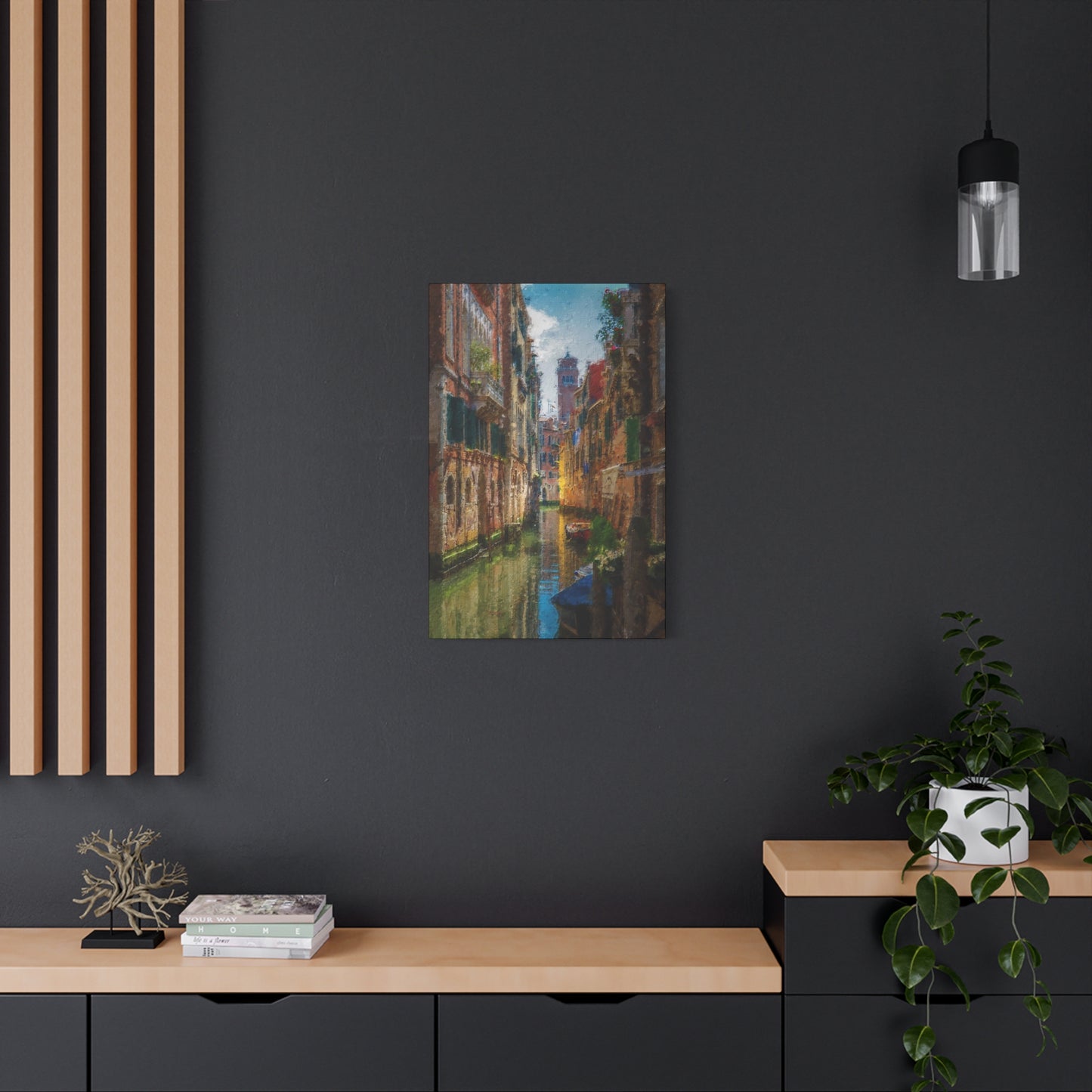 Venice Matte Canvas, Stretched, 1.25"