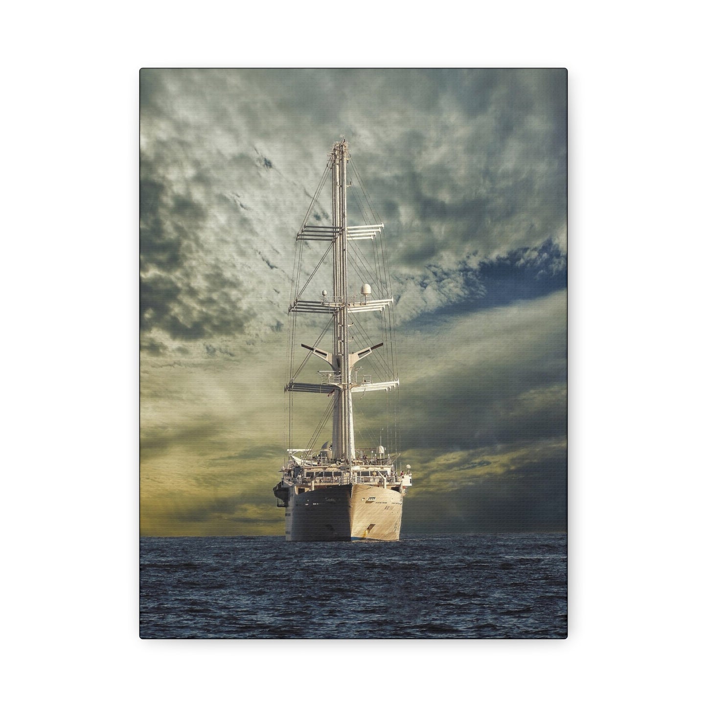 Ship Matte Canvas, Stretched, 1.25"