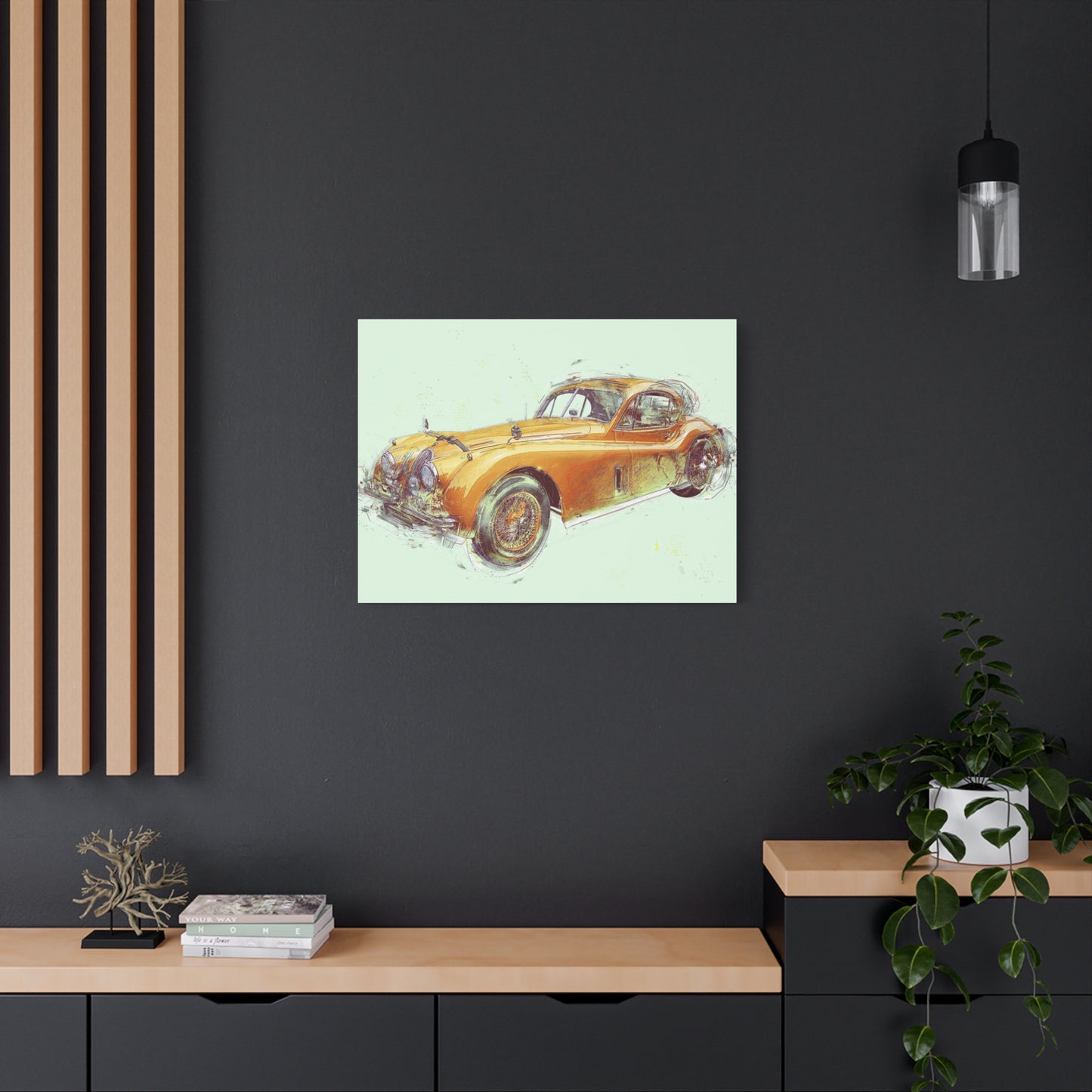 Jaguar Matte Canvas, Stretched, 1.25"