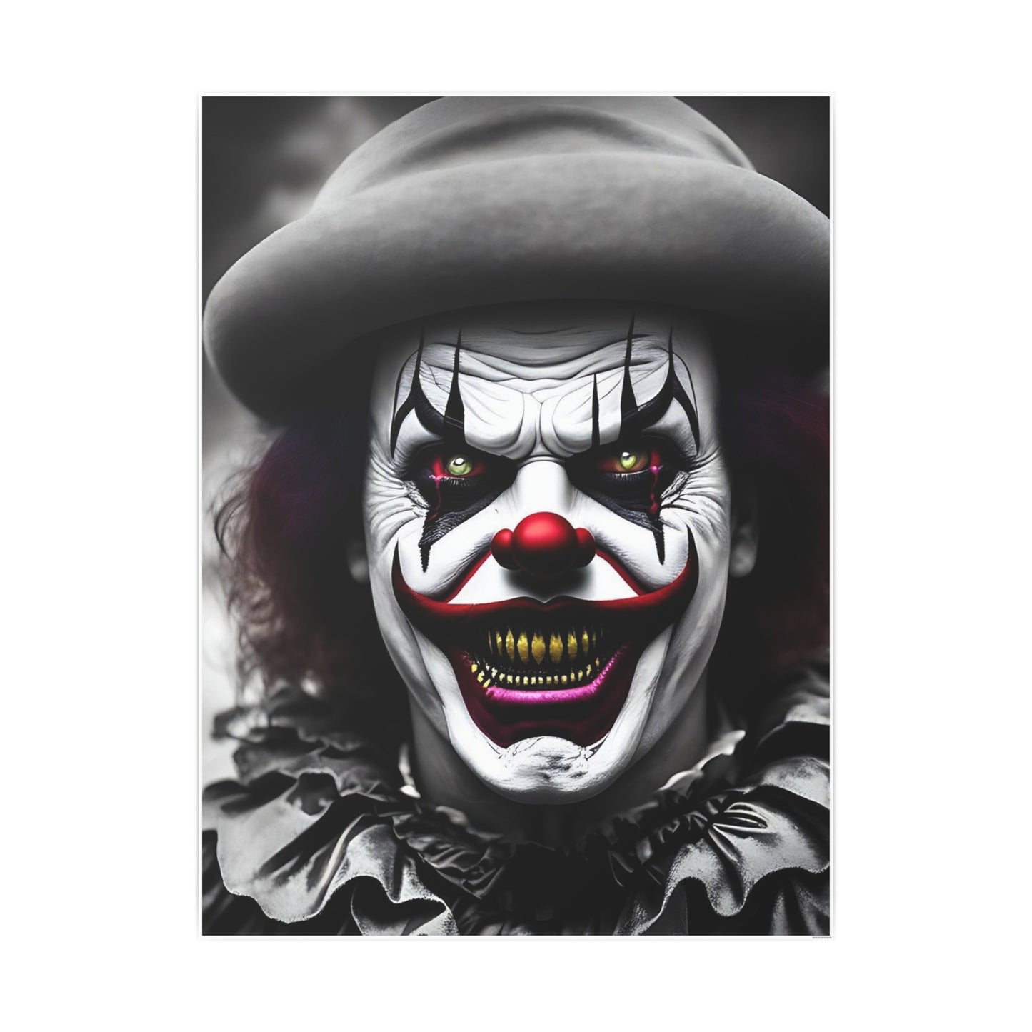 Clown AI Gen Photo Art Paper Posters