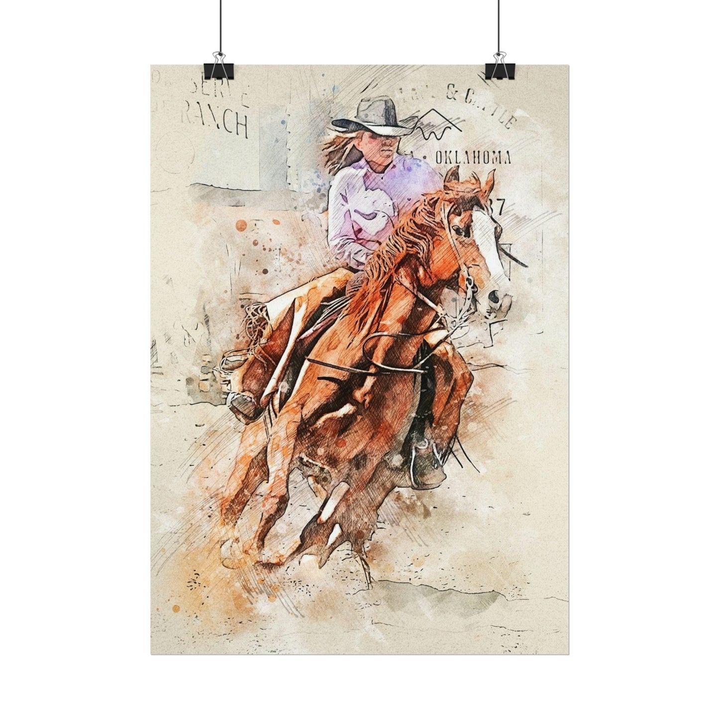 Rodeo Rolled Posters