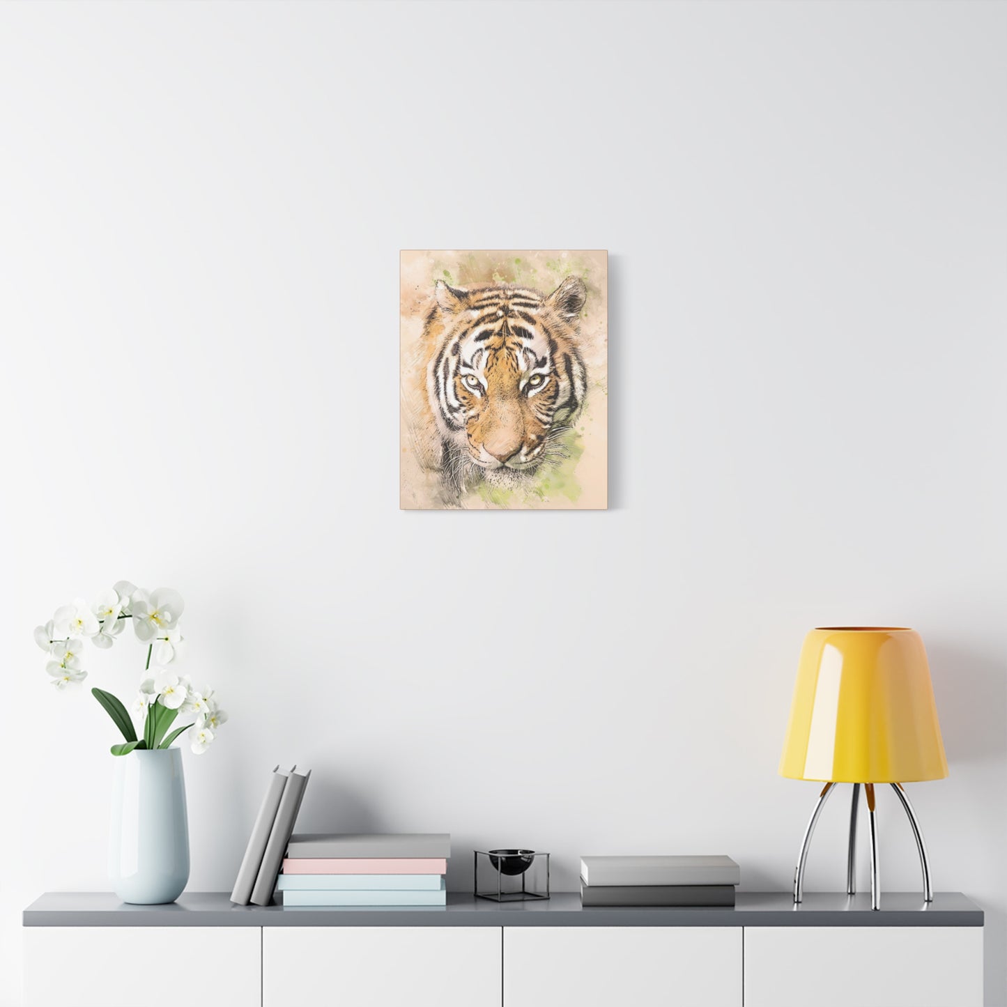 Tiger Matte Canvas, Stretched, 1.25"
