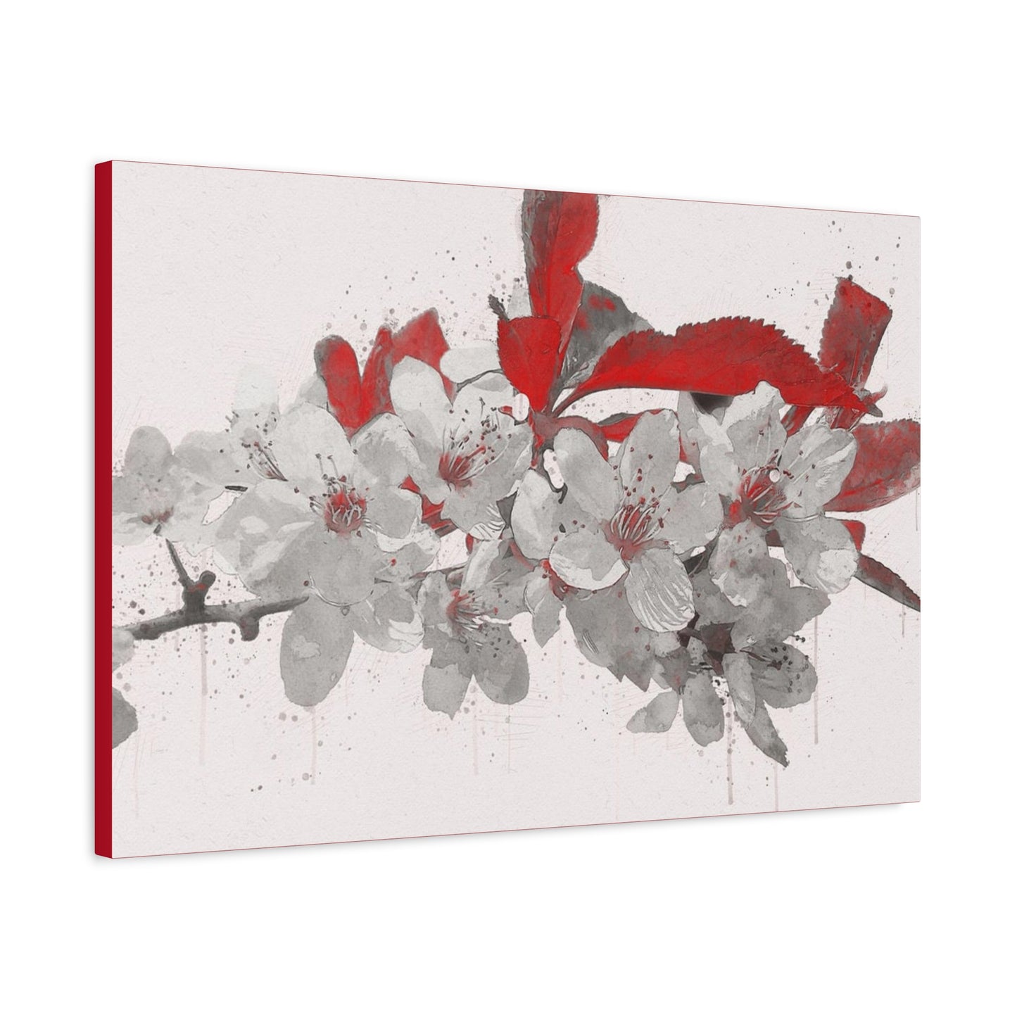 Cherry Blossom Matte Canvas, Stretched, 1.25"