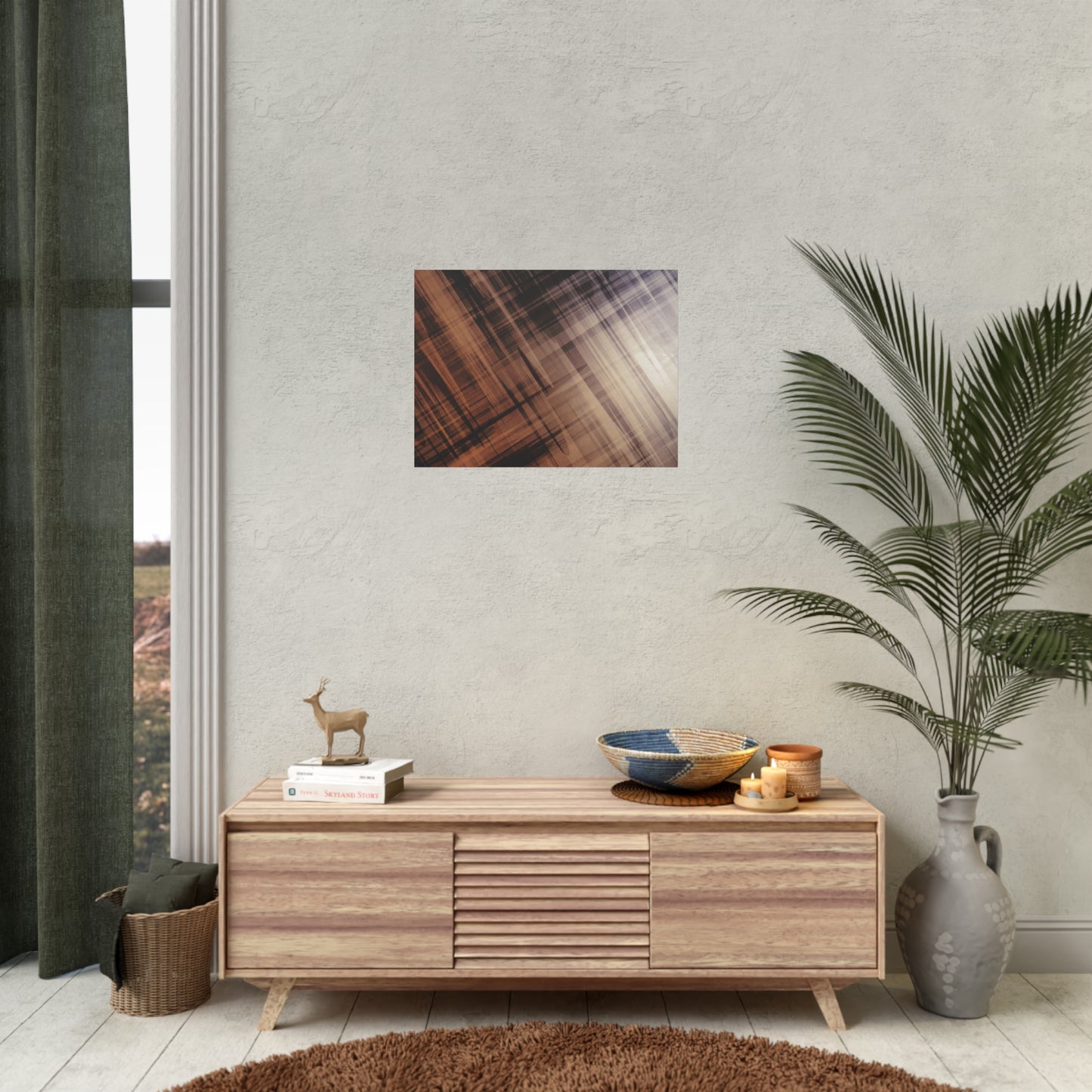 Abstract Rolled Posters