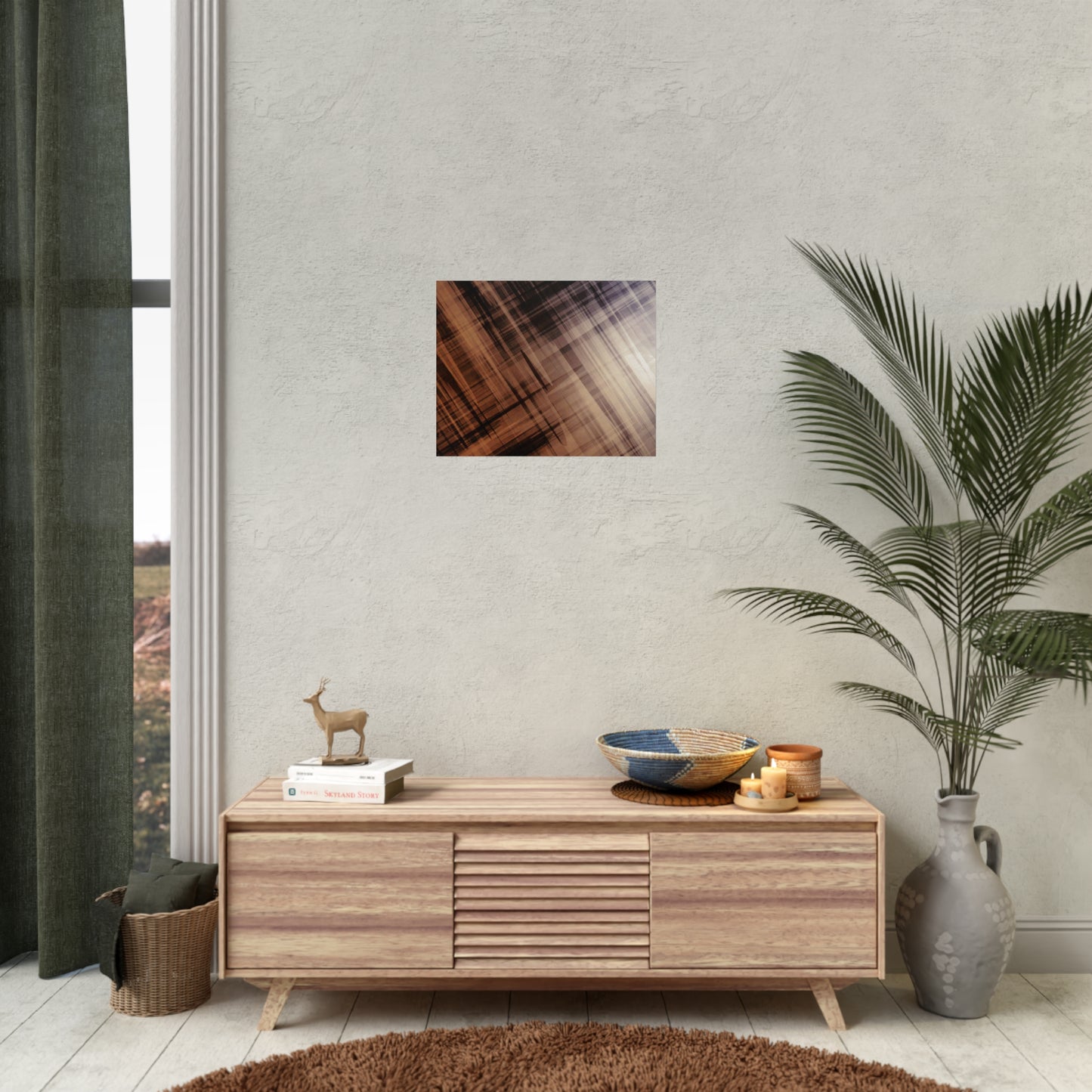 Abstract Rolled Posters