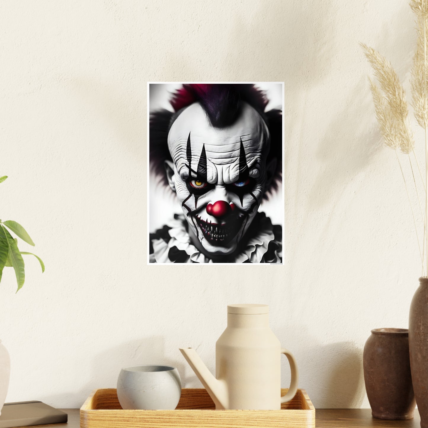 Clown AI Gen Photo Art Paper Posters