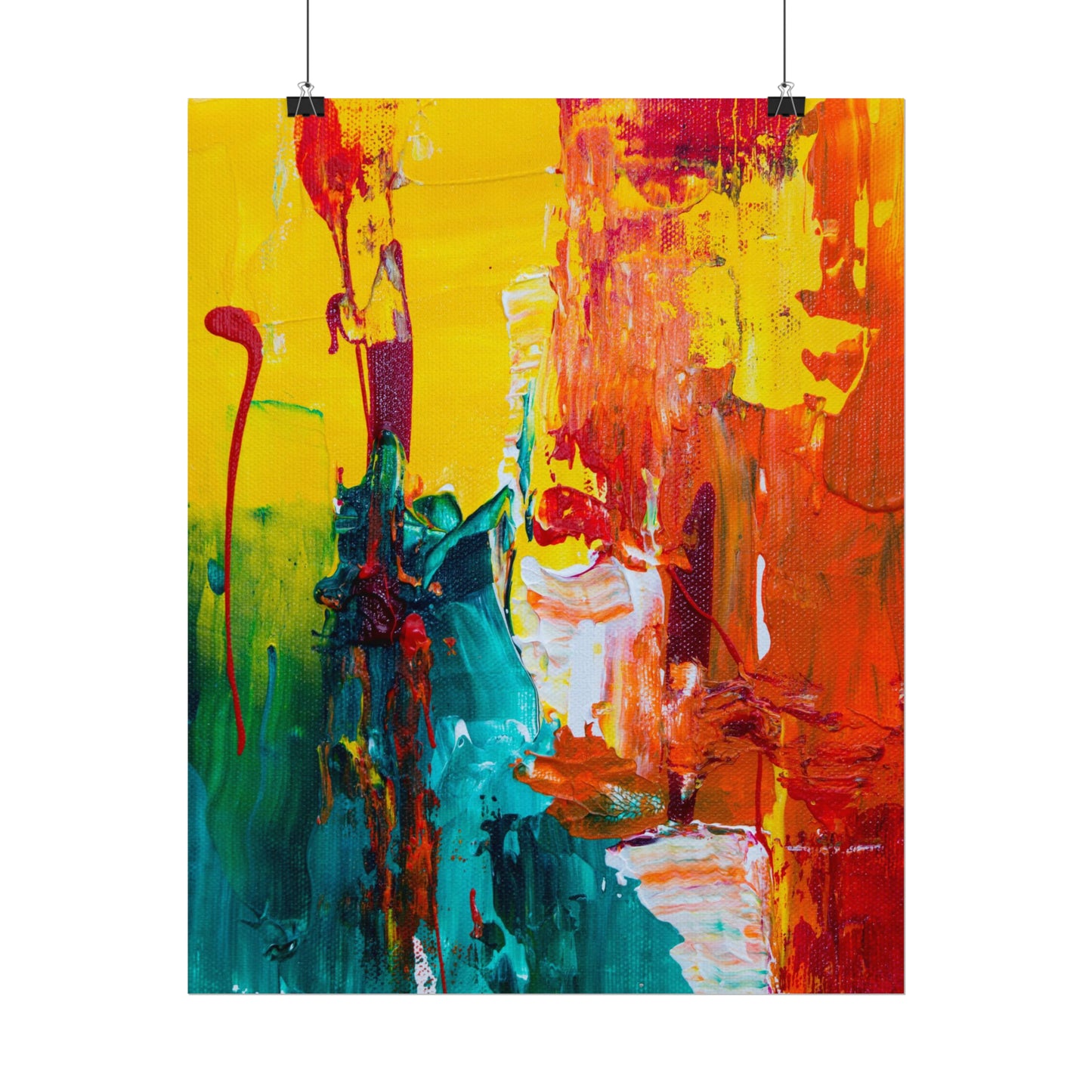 Abstract Rolled Posters
