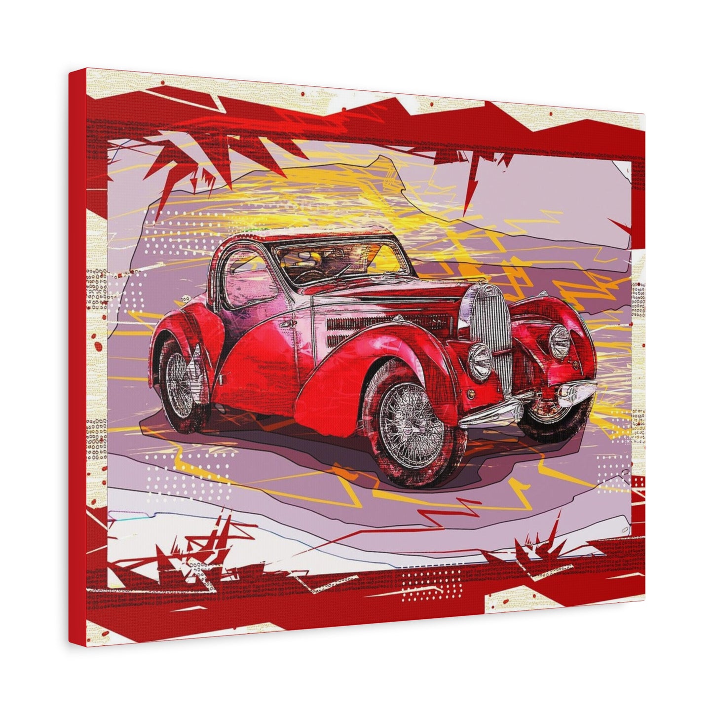 Bugatti Matte Canvas, Stretched, 1.25"