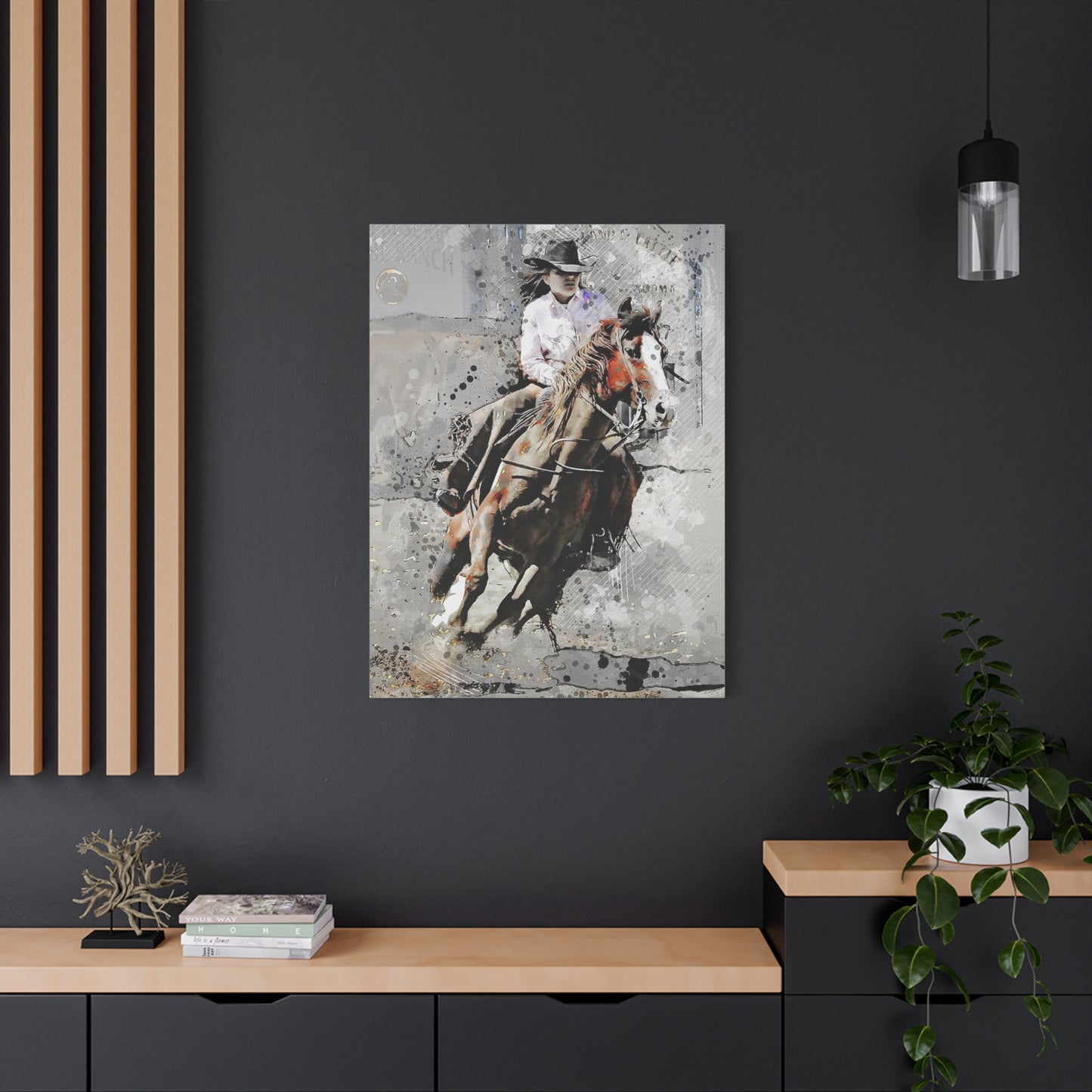Rodeo Matte Canvas, Stretched, 1.25"