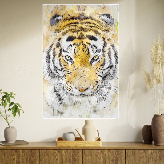 Tiger Photo Art Paper Posters
