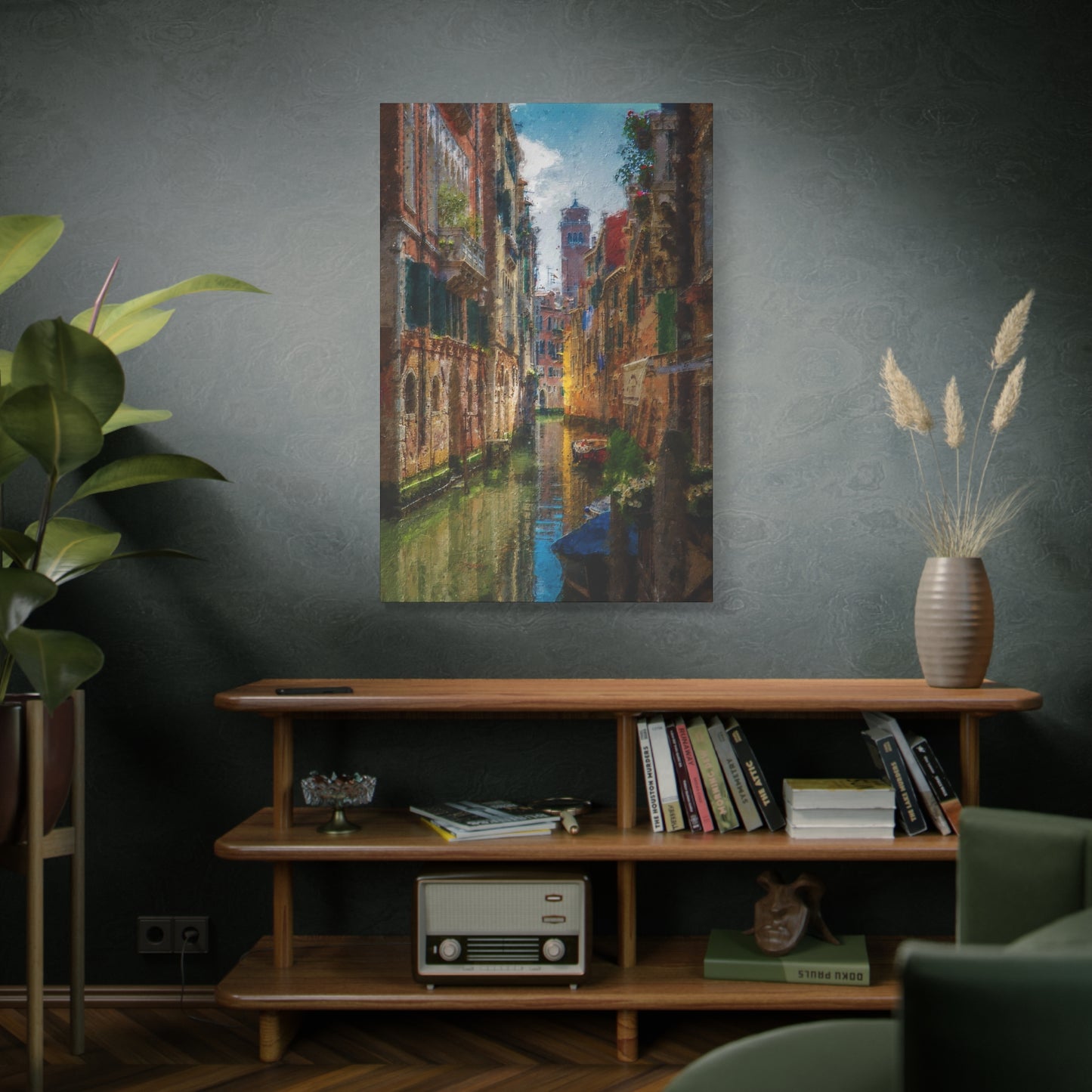 Venice Matte Canvas, Stretched, 1.25"