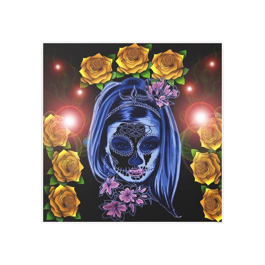Day of the Dead Photo Art Paper Posters