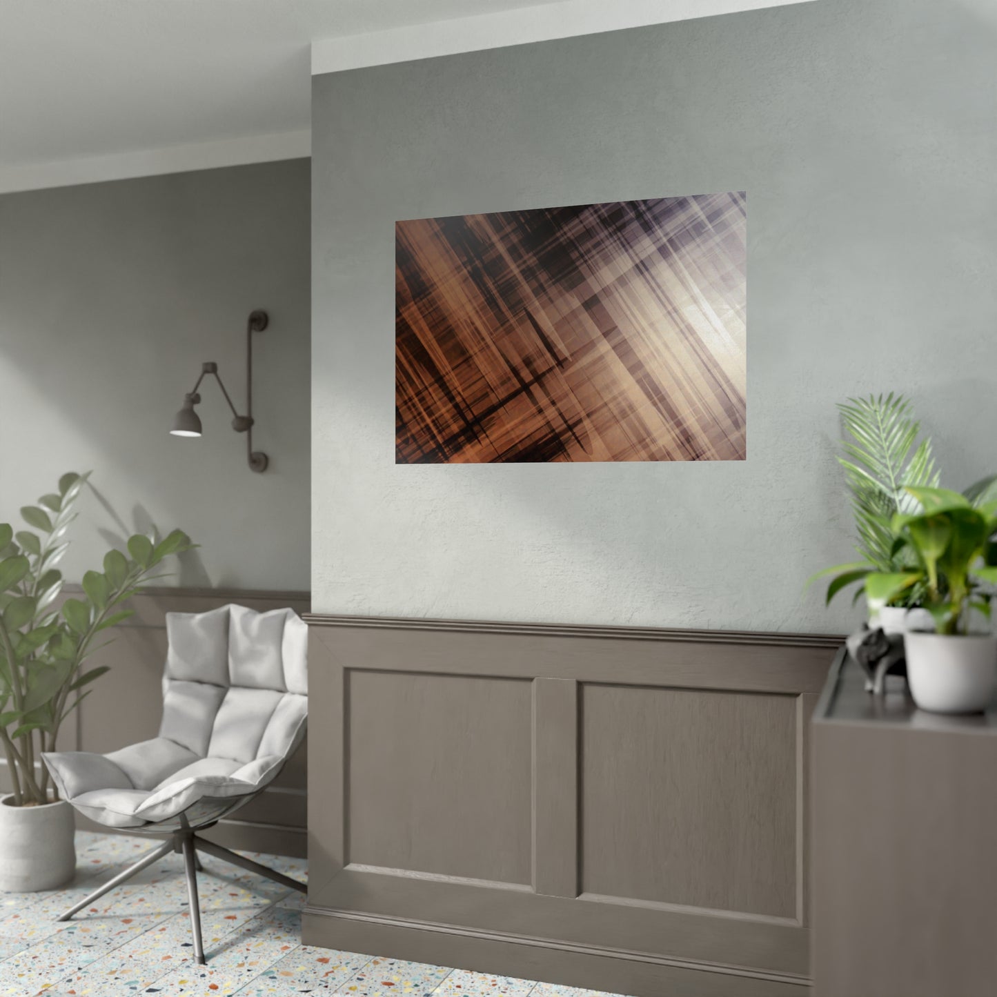 Abstract Rolled Posters