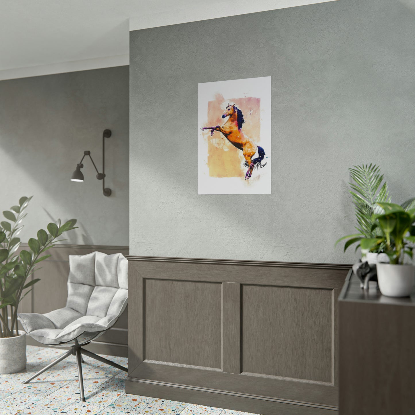 Horse Rolled Posters