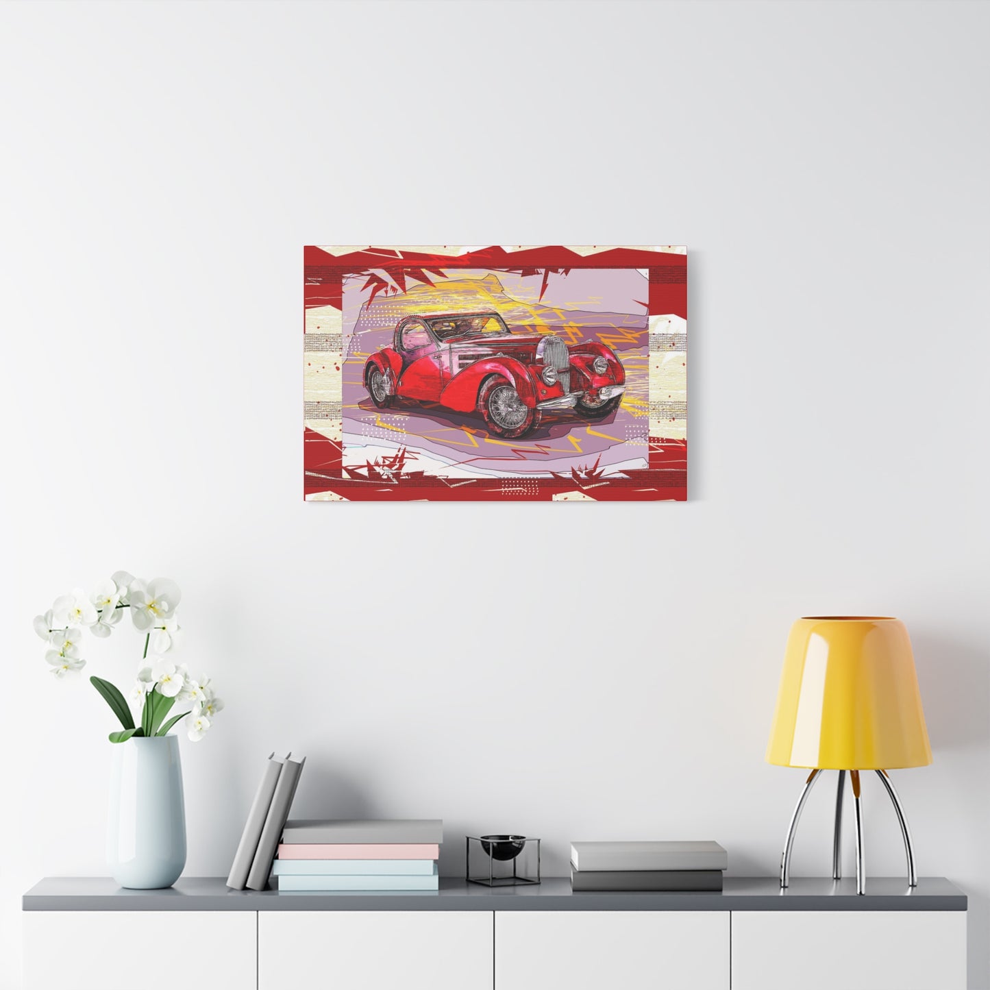 Bugatti Matte Canvas, Stretched, 1.25"