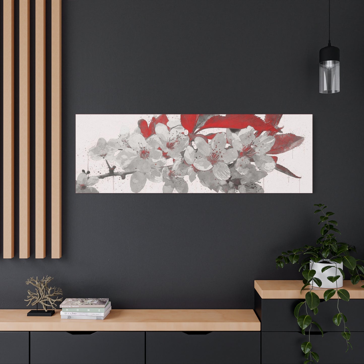 Cherry Blossom Matte Canvas, Stretched, 1.25"