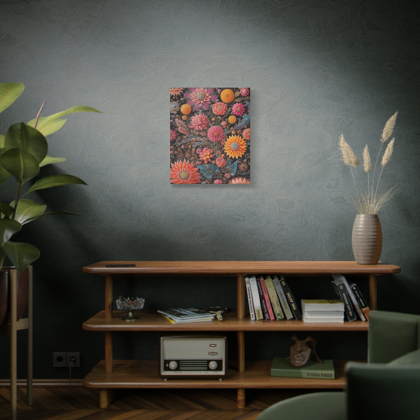 Flowers AI Gen Matte Canvas, Stretched, 1.25"