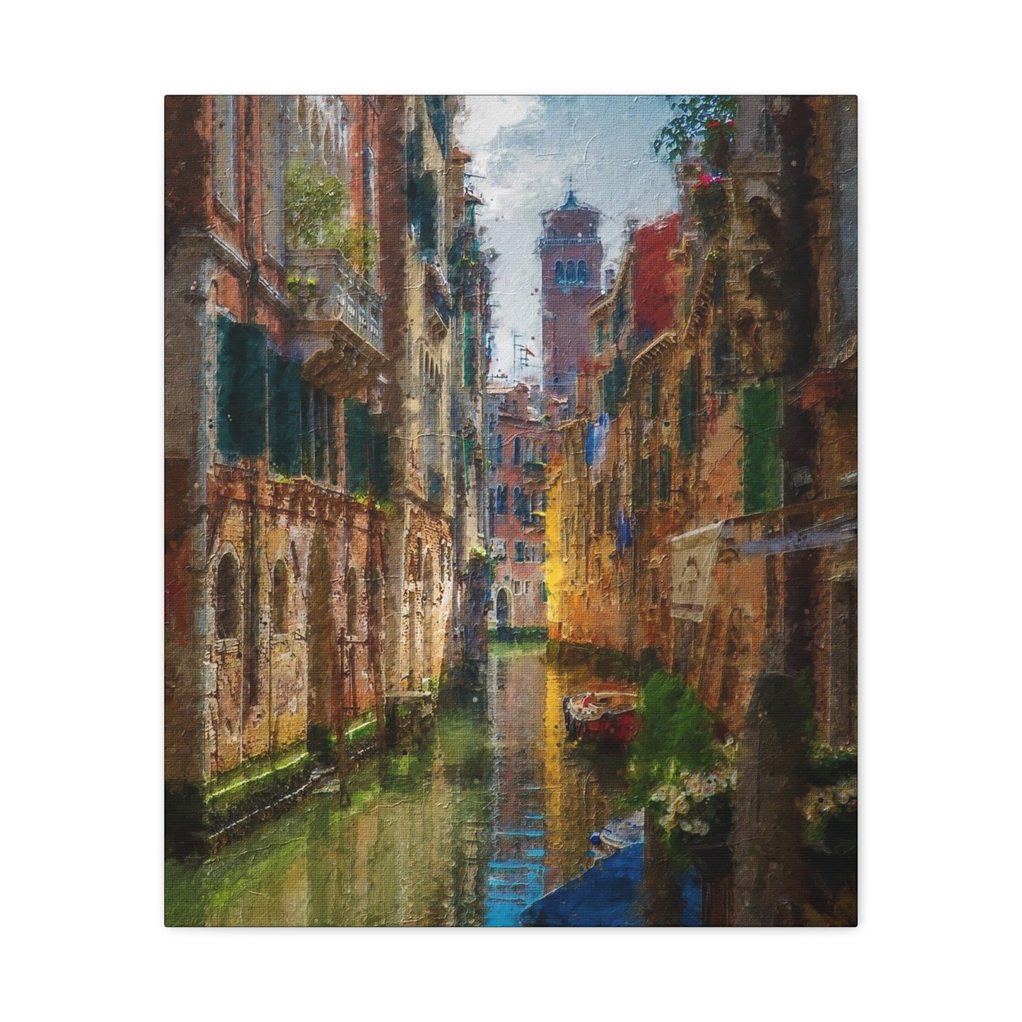 Venice Matte Canvas, Stretched, 1.25"