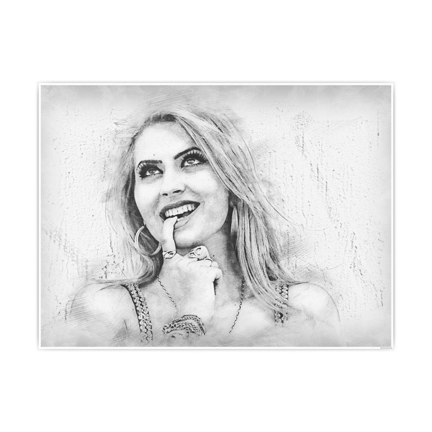 Woman Photo Art Paper Posters