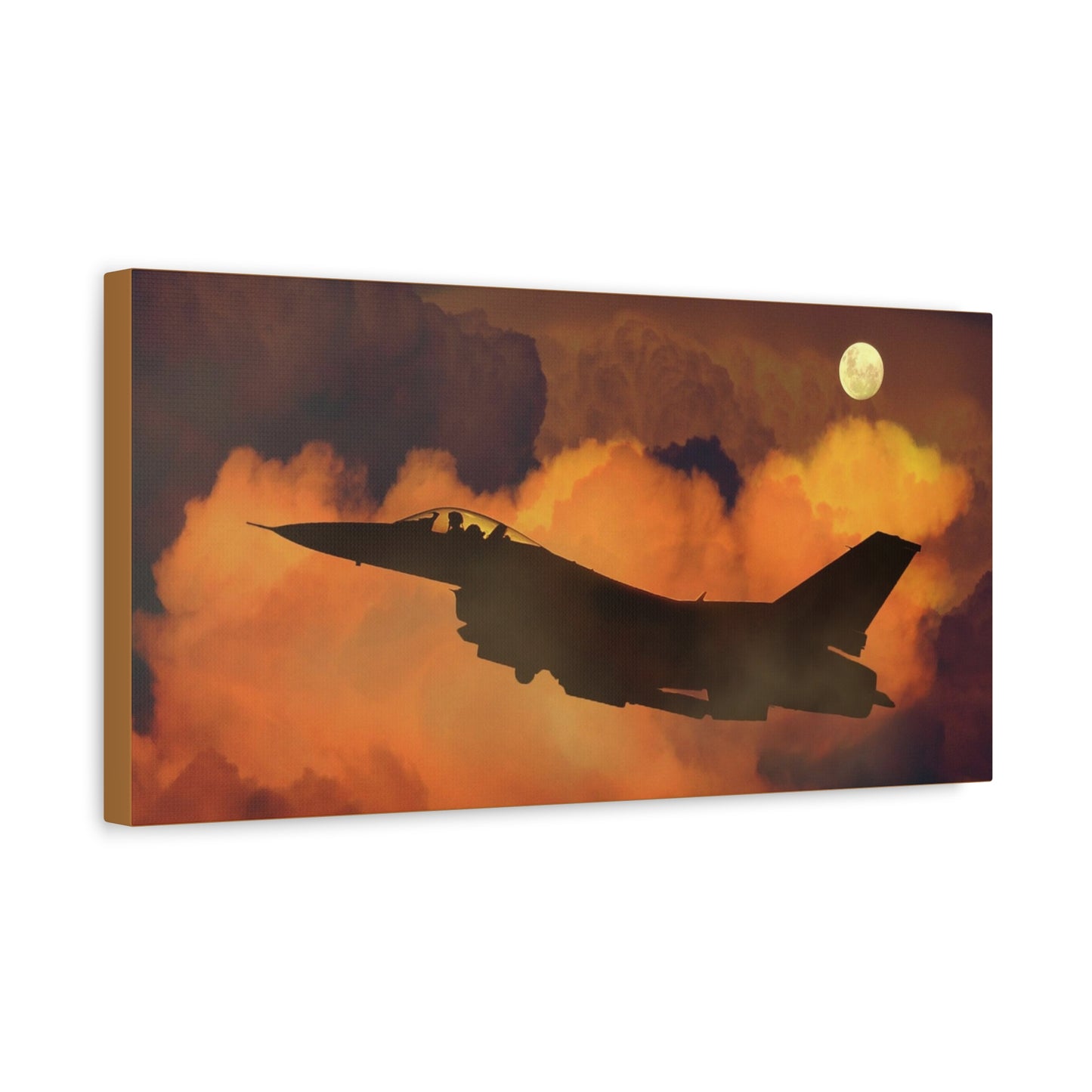 Jet Fighter Matte Canvas, Stretched, 1.25"