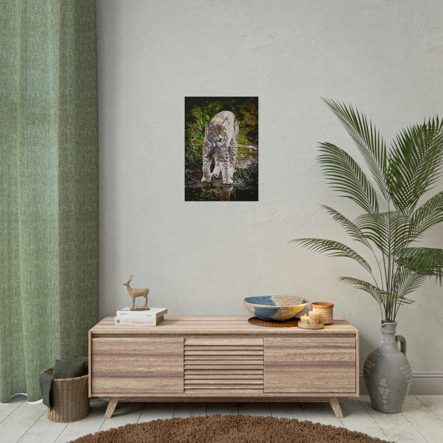 Bobcat Rolled Posters