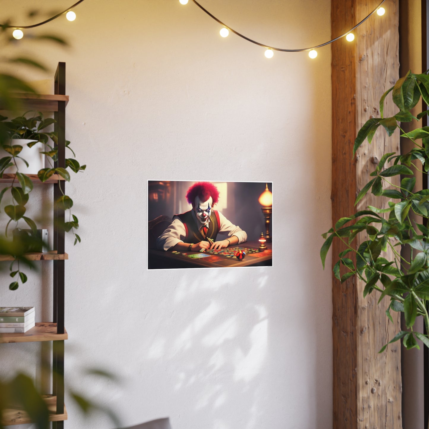 Clown AI Gen Photo Art Paper Posters
