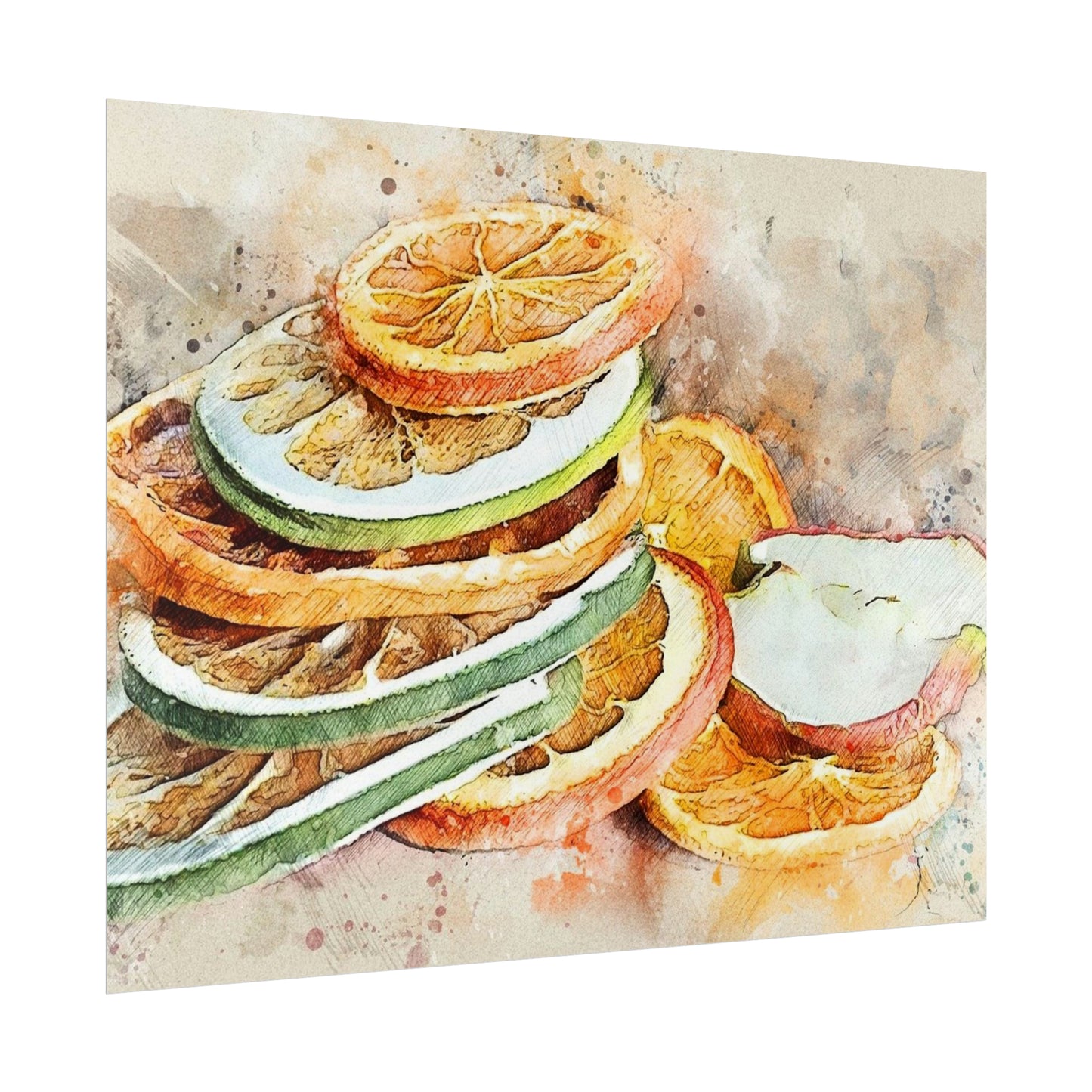 fruits Rolled Posters
