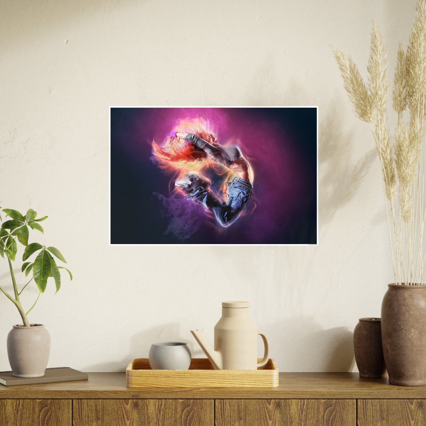 Woman Photo Art Paper Posters