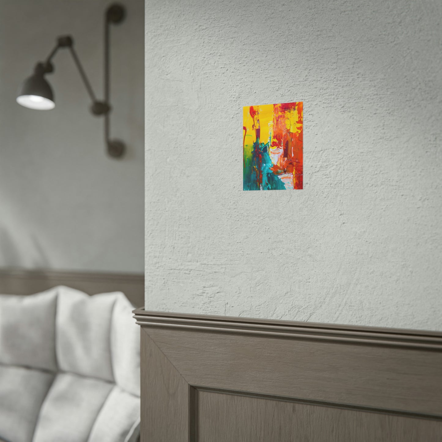 Abstract Rolled Posters