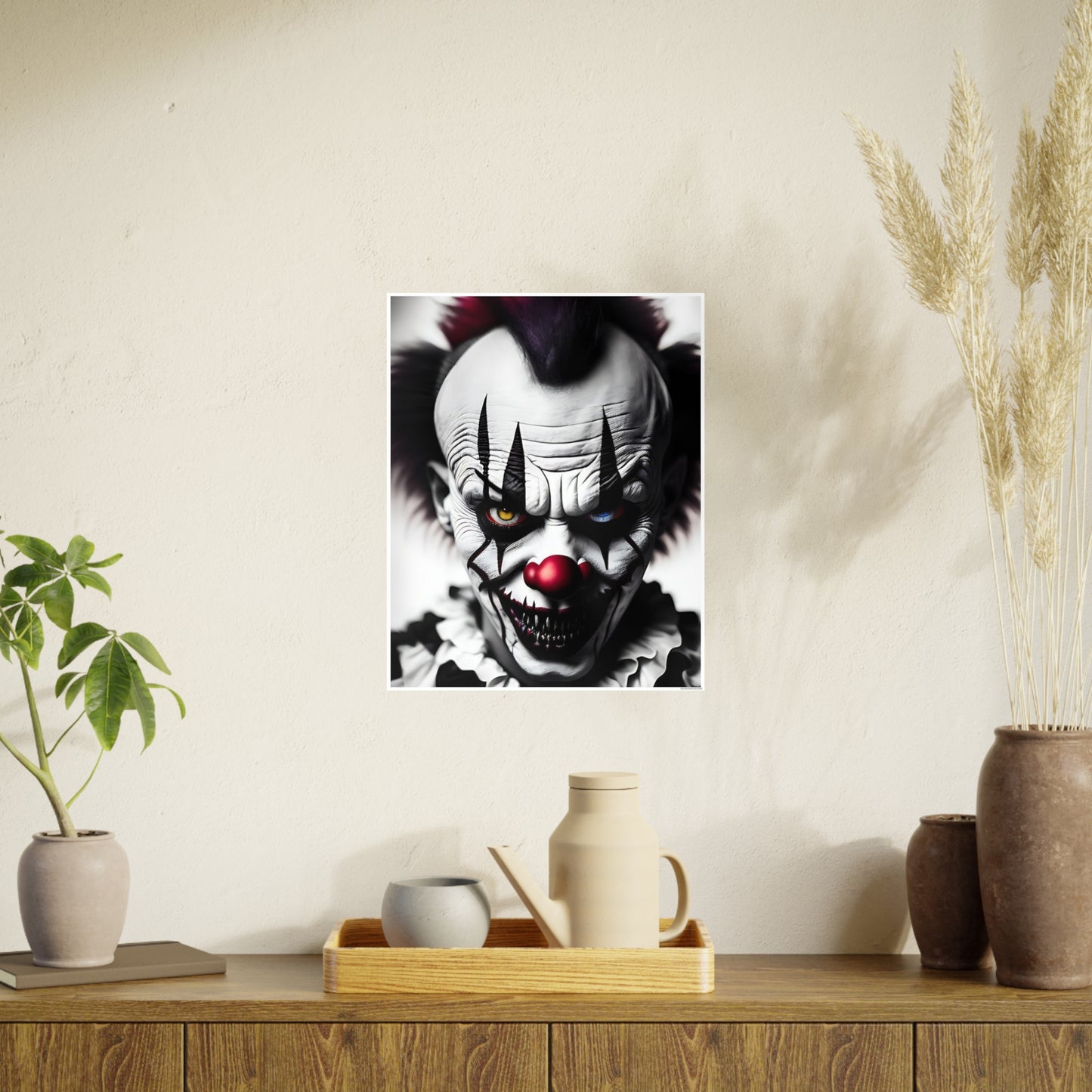 Clown AI Gen Photo Art Paper Posters