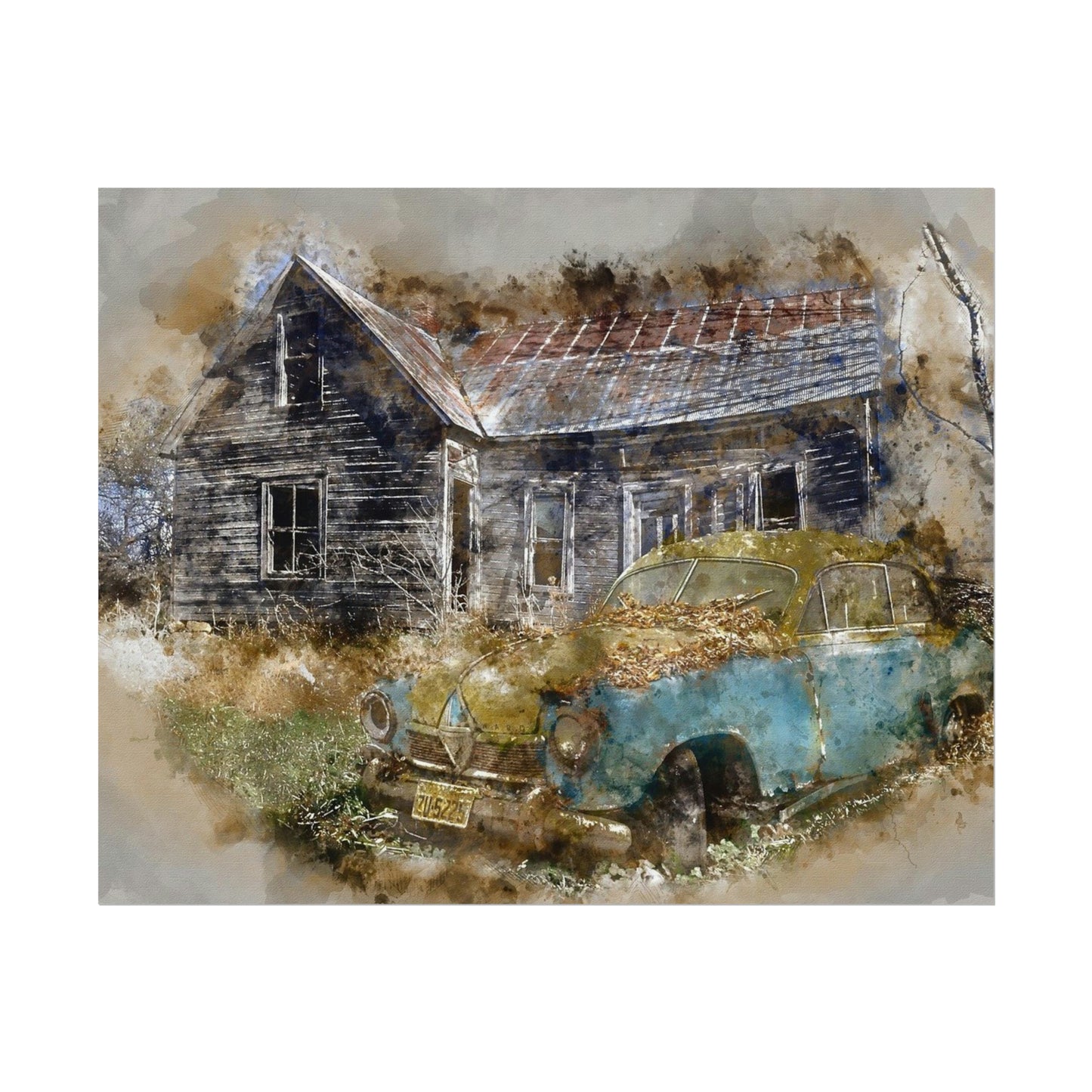 Old Barn Rolled Posters