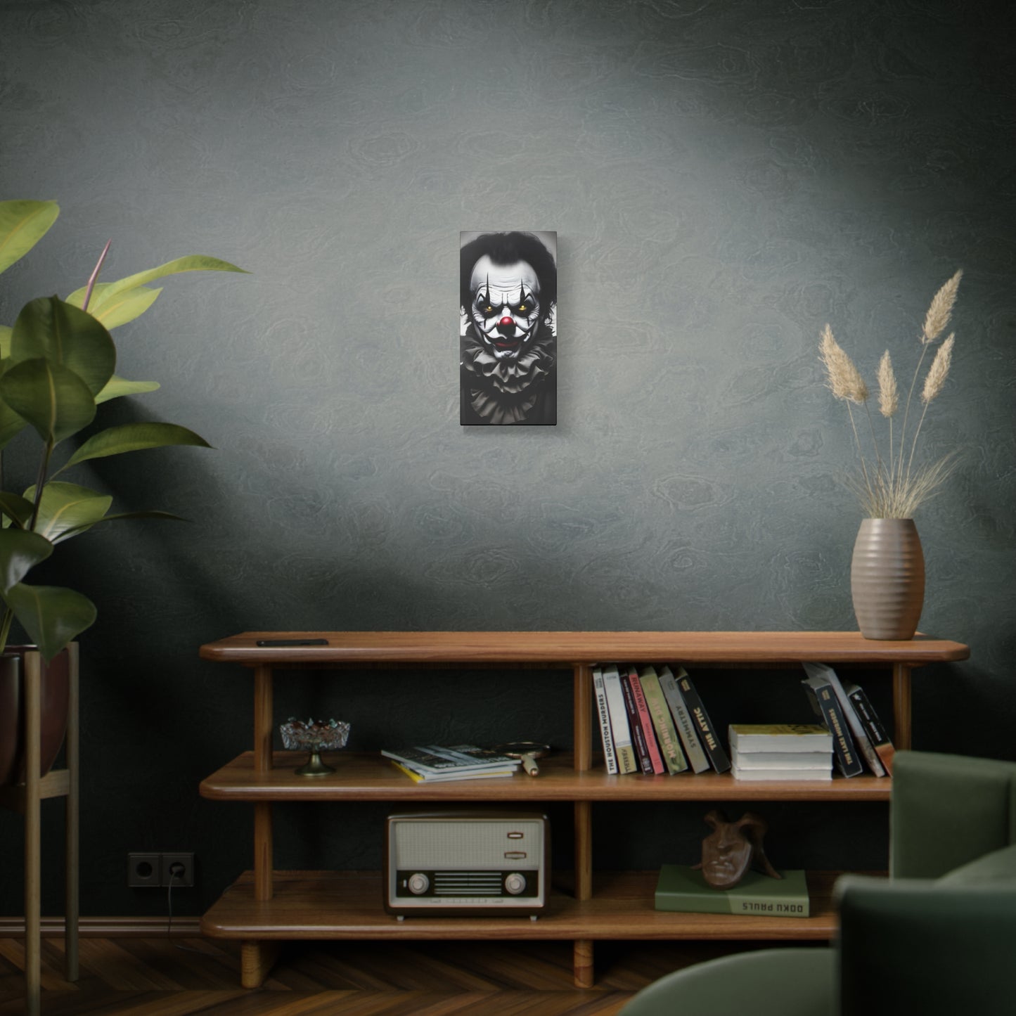 Clown AI Gen Matte Canvas, Stretched, 1.25"