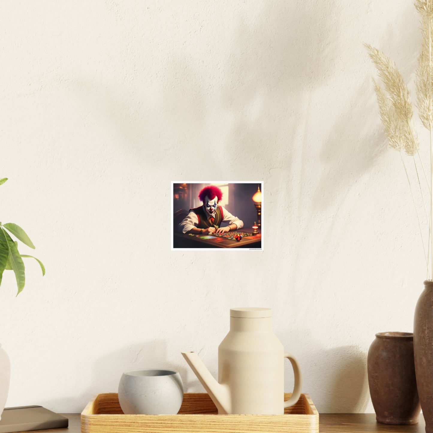 Clown AI Gen Photo Art Paper Posters