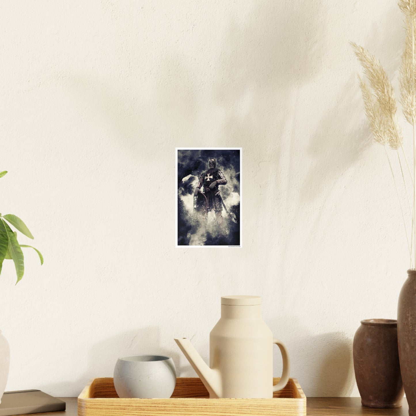 Knight Crusader Photo Art Paper Posters