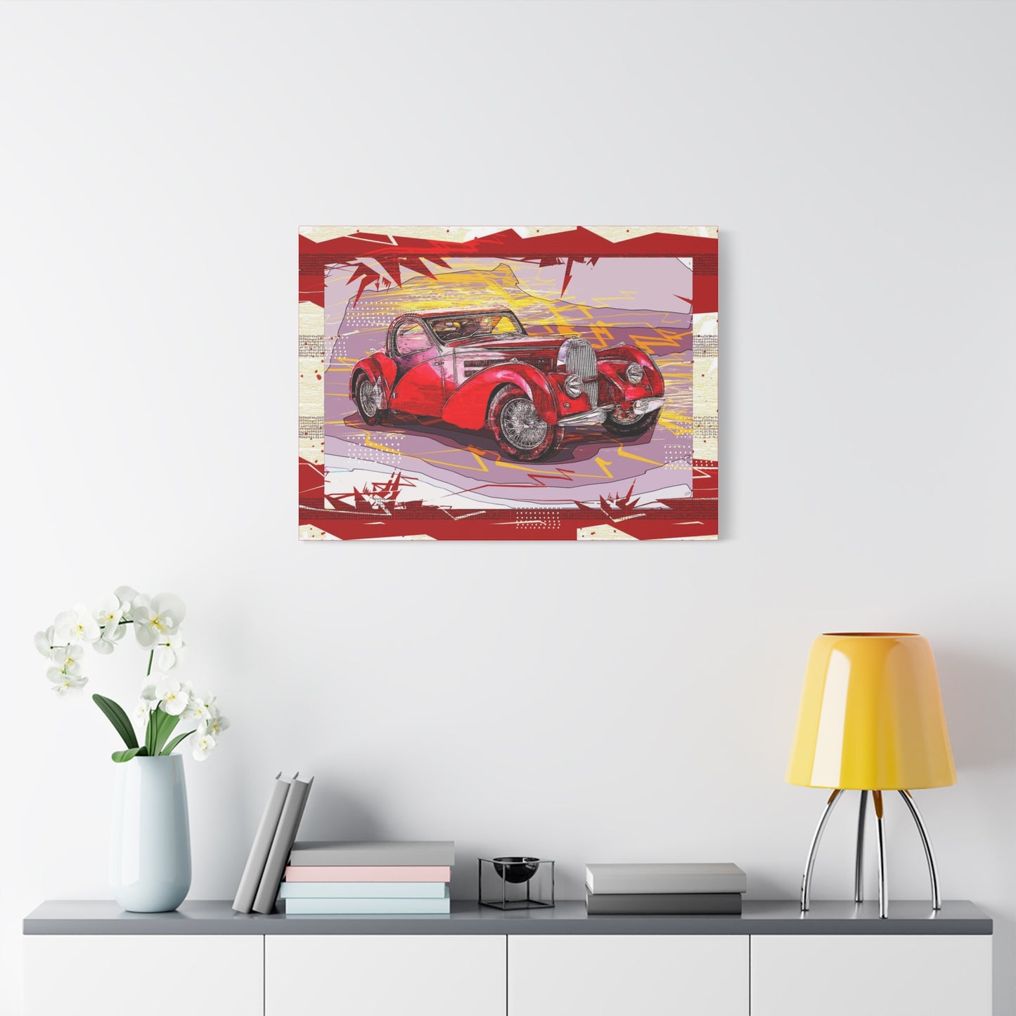 Bugatti Matte Canvas, Stretched, 1.25"